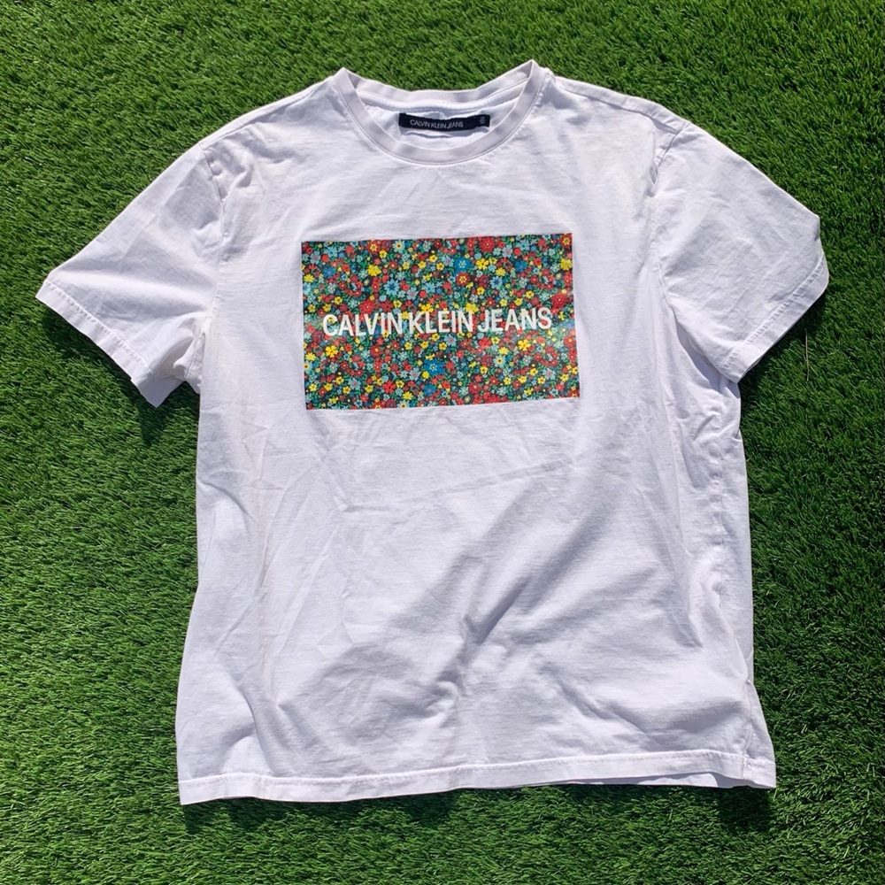 Calvin Klein White T Shirt
